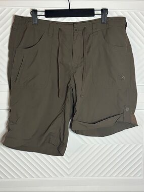 The North Face Olive Green Women's Athletic Hiking Shorts